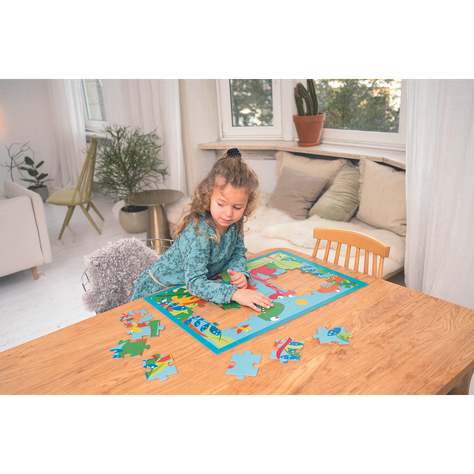 PUZZLE 40PCS, DINOSAURIOS-4