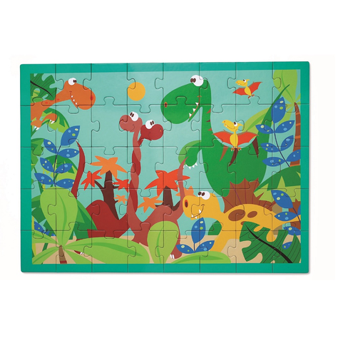 PUZZLE 40PCS, DINOSAURIOS-0