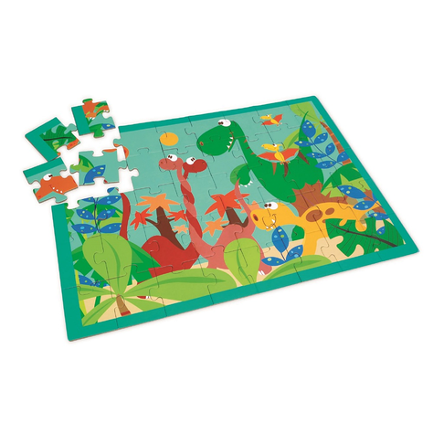 PUZZLE 40PCS, DINOSAURIOS-1