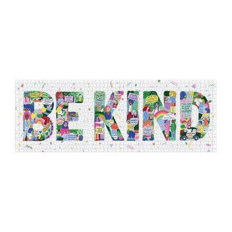 PUZZLE 1000 PCS, BE KIND-0