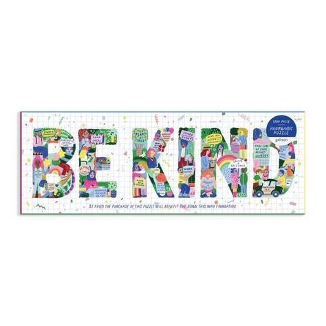 PUZZLE 1000 PCS, BE KIND-2