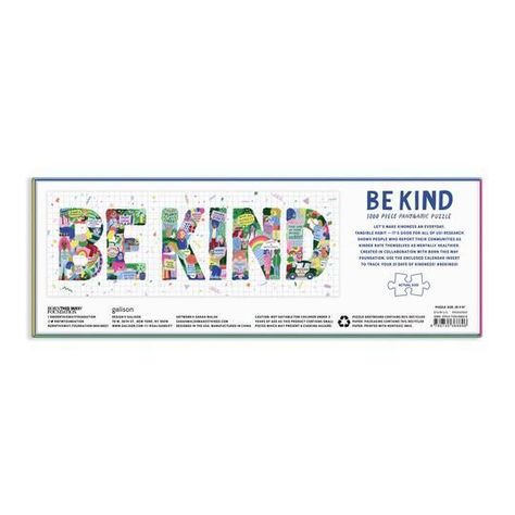 PUZZLE 1000 PCS, BE KIND-5