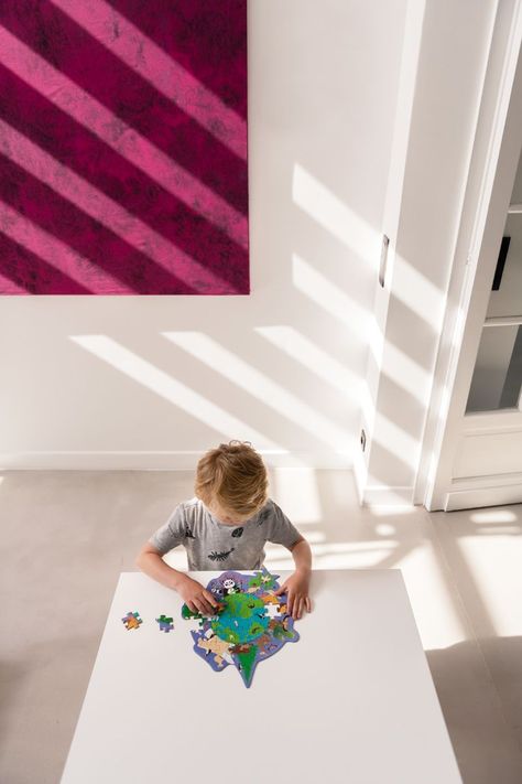 PUZZLE 45PCS CON FORMA, MUNDO-2