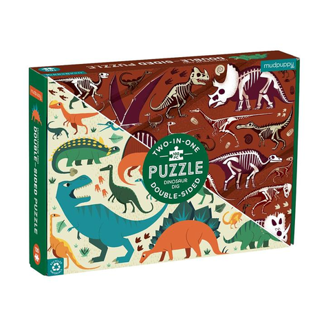 PUZZLE 100PCS DOBLE, DINOSAURIOS-0