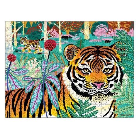 TIGRE SIBERIANO 300 PCS, PELIGRO DE EXTINCION-1