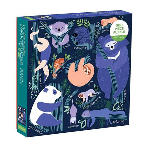 PUZZLE 500 PCS, OSOS PEREZOSOS-2