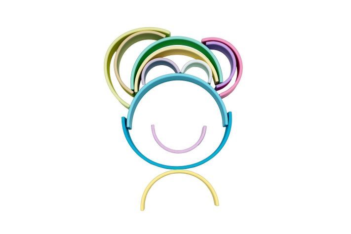 ARCOIRIS DE COLORES PASTEL 12PCS-16