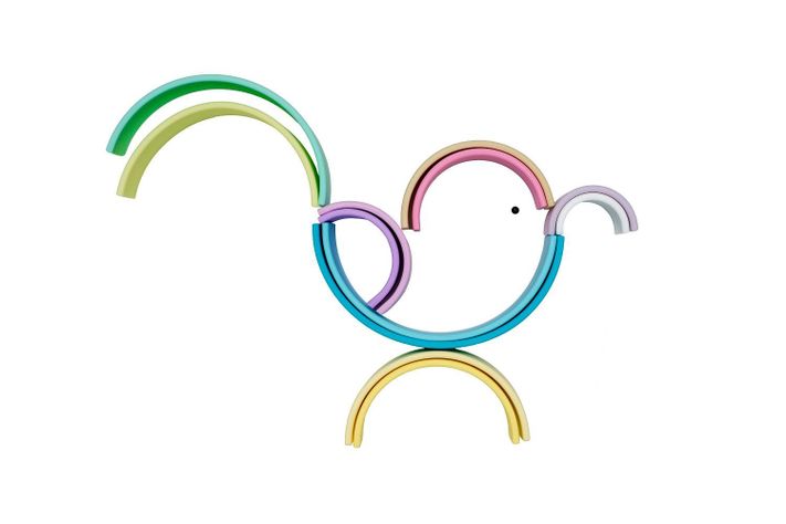 ARCOIRIS DE COLORES PASTEL 12PCS-13