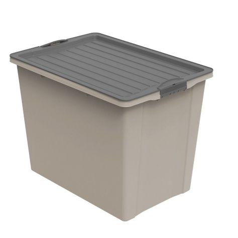 Caja compact a3 con ruedas 70l 57x43x39 capuccino eco-0