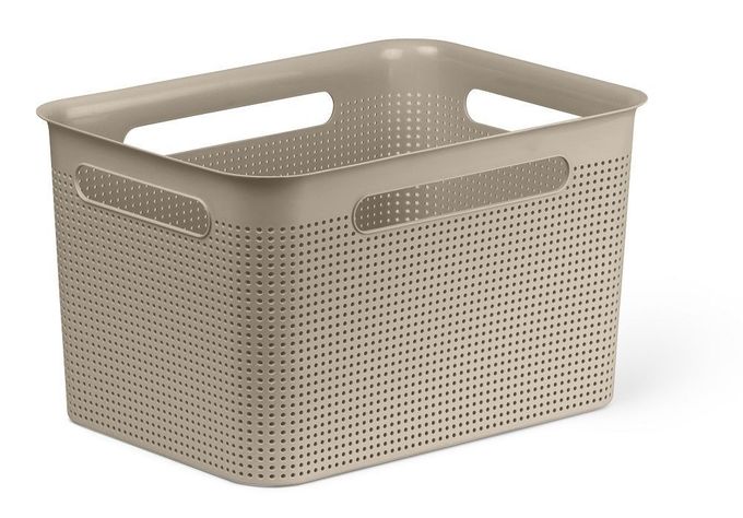 Caja brisen 7l 26x21x18 capuccino-0