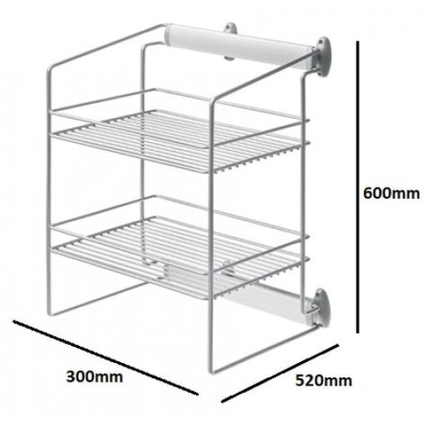 REPISERO EXTENSIBLE 2 NIVELES SILVER-1