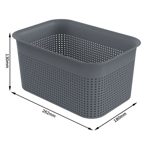Caja brisen 4.5l 26x13x18 antracita-1
