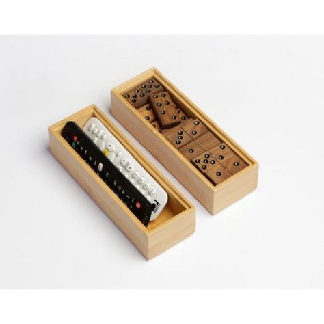 2 CAJAS APILABLES BAMBU NATURAL S - 21X7X5CM-0