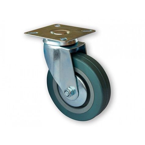 RUEDA PVC 100MM 80KGS AZUL-0