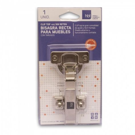 Bisagra + plancheta cliptop 107° sin reten recta-0