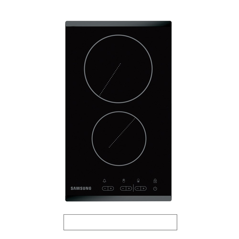 KIT SAMSUNG CAMPANA + ENCIMERA + MICROONDAS-7