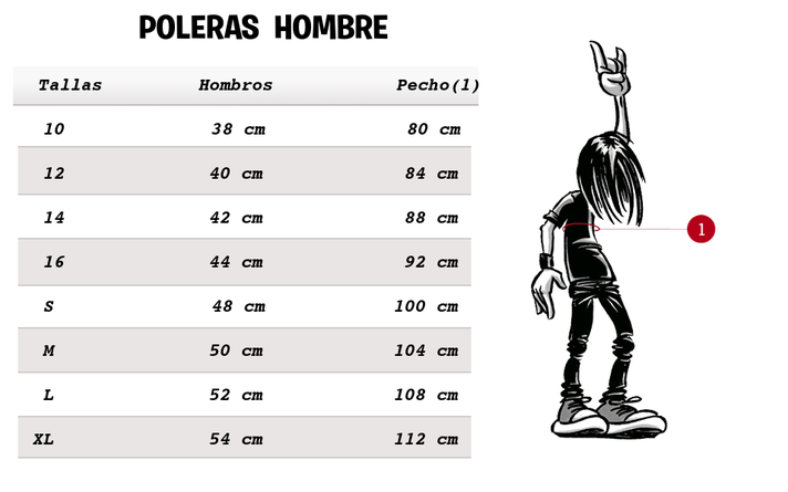 Polera Hombre Calavera Audif-3
