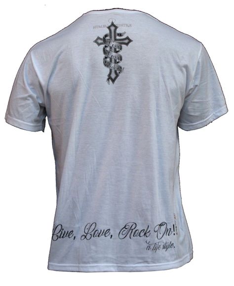 Polera Hombre Calavera Audif-1