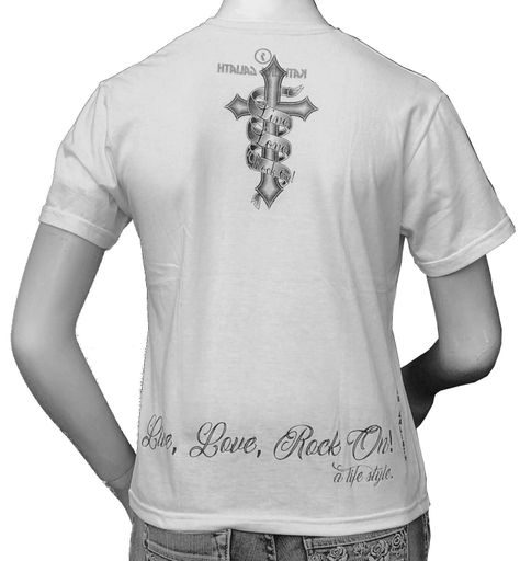 Polera Mujer Calavera Audif-1