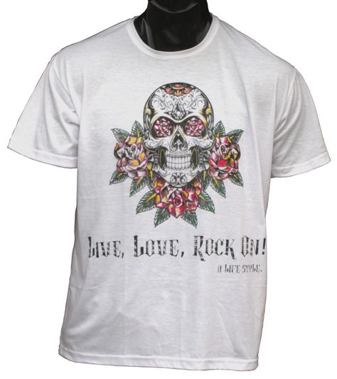 Polera Hombre Calavera Dif-0