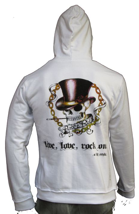 Poleron Mujer Calavera Somb-0