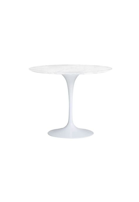 Mesa Tulip Mármol 80 cm Réplica-0