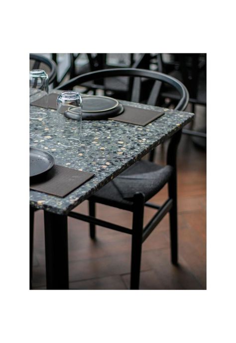 Silla Wishbone Réplica Asiento Negro-6