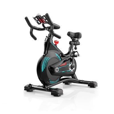 Bicicleta Estática Ludus Fitness Pro Disco Inercia 10 kg - Azul-1