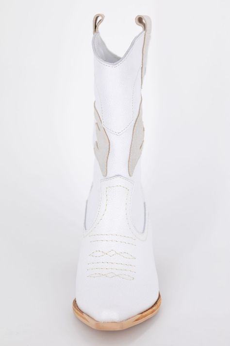Bota Juliana Blanca-Plata Pao Pecados -3