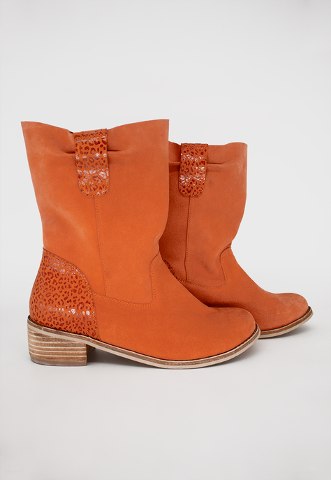 Bota Pascuala Naranja Pao Pecados -3