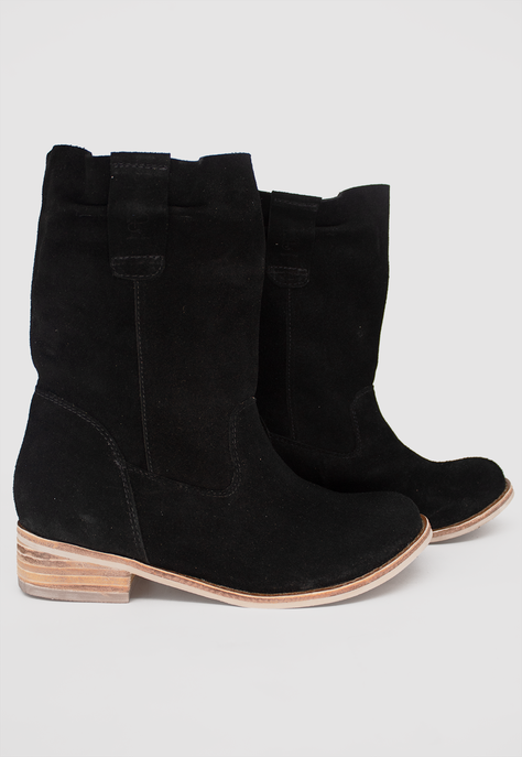 Bota Pascuala Negro Reno Pao Pecados -5