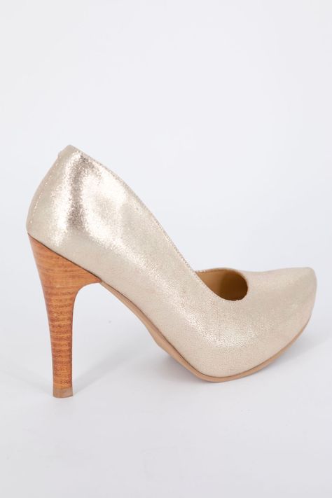 Stiletto Dorado Brillante Pao Pecados -4