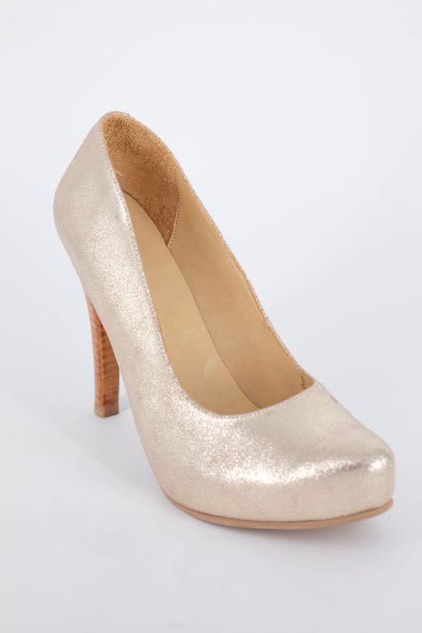 Stiletto Dorado Brillante Pao Pecados -0