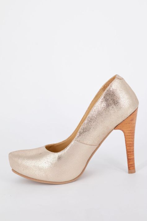 Stiletto Dorado Brillante Pao Pecados -1