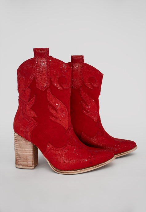 Bota Matilda Rojo Pao Pecados-2