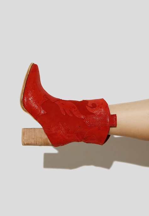 Bota Matilda Rojo Pao Pecados-3