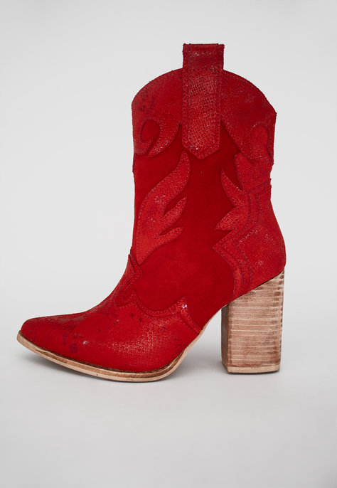 Bota Matilda Rojo Pao Pecados-1