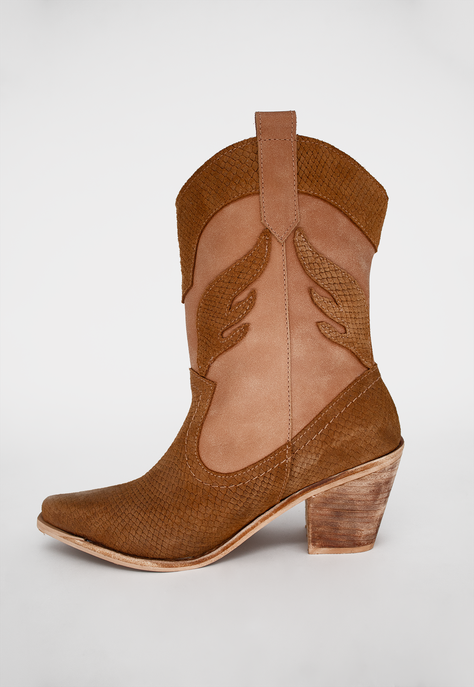 Bota Juliana Camel Pao Pecados -4