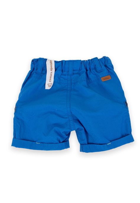 Bermuda Bebé Niño Azul eléctrico Pillin (PVA822-24AZL)-2