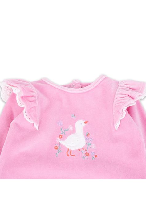 Conjunto Bebé Niña Rosado Pillin (PVA307-24ROS)-1