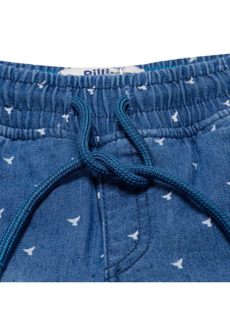 Bermuda Bebé Niño Denim Pillin-1