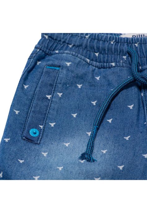 Bermuda Bebé Niño Denim Pillin-2