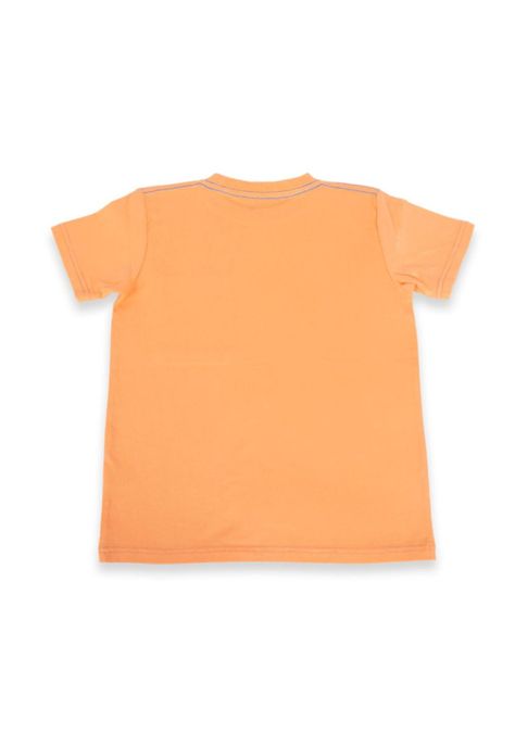 Polera Niño Naranja Pillin-2