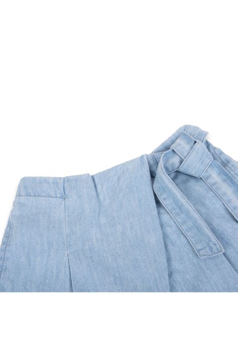 Short Bebé Niña Celeste Pillin (PVA726-24CEL)-1