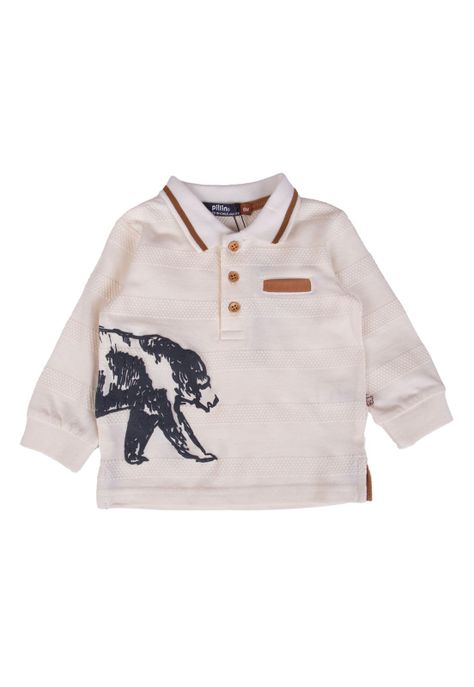 Polera Bebe  Café Pillin ( PVB625-25ARE )-0