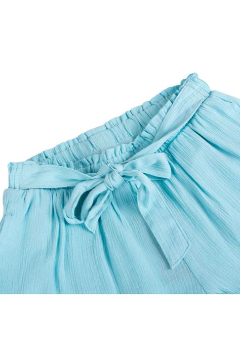 Short Niña Turquesa Pillin  -1