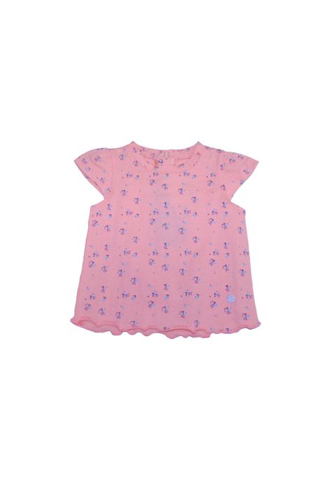 Polera Bebe Niña Naranja Pillin-1