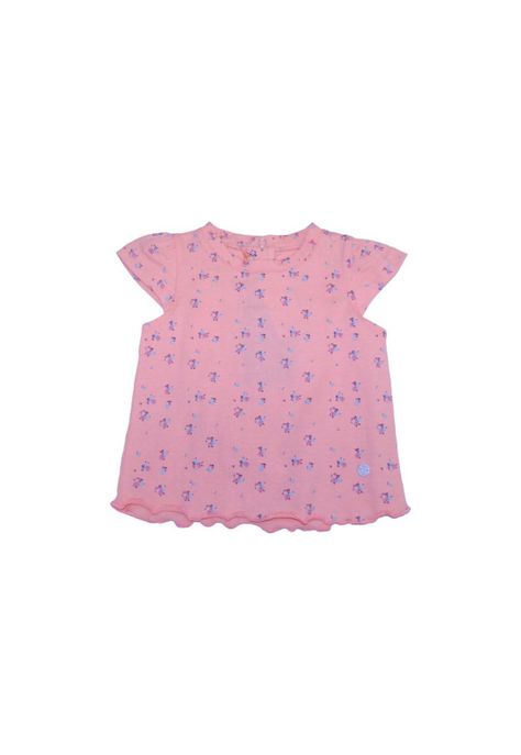 Polera Bebe Niña Naranja Pillin-0