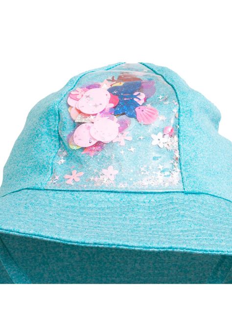 Gorro Con Confeti Turquesa Pillin (PAS909TUR)-2