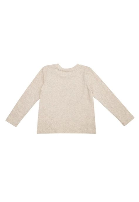 Polera Niña M/L Estampada Blanco Pillin-4